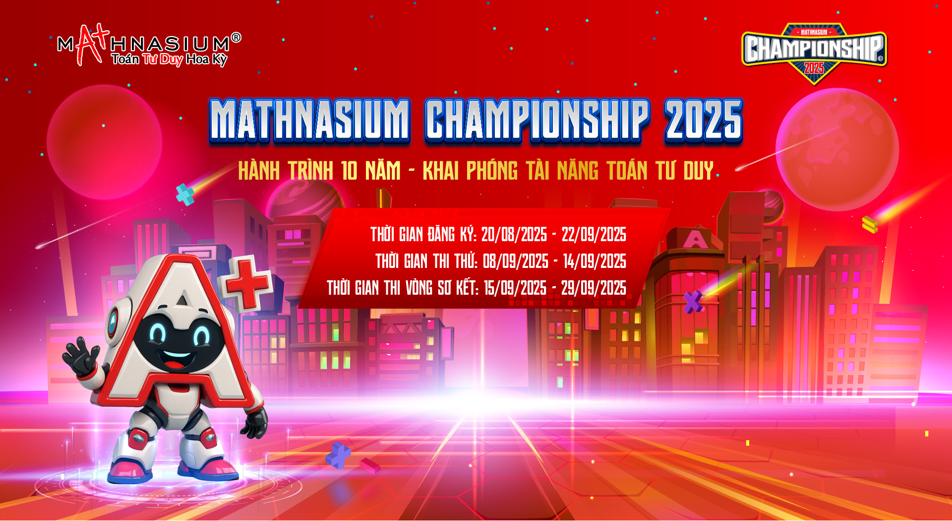 CUỘC THI MATHNASIUM CHAMPIONSHIP 2025