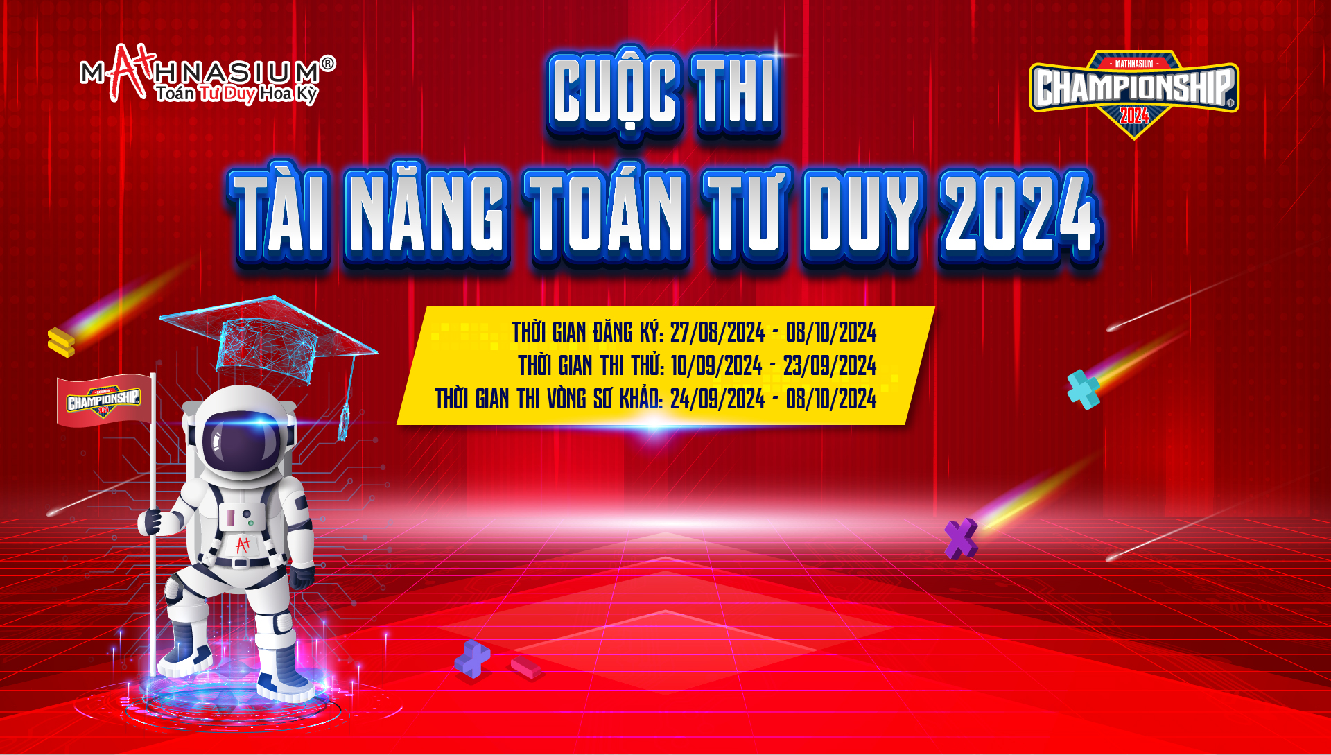 Mathnasium Championship – Tài năng Toán tư duy 2024